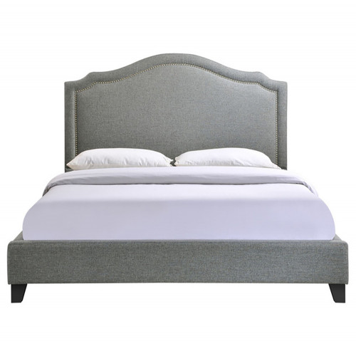кровать двуспальная 180х200 серая cassis upholstered в Таганроге