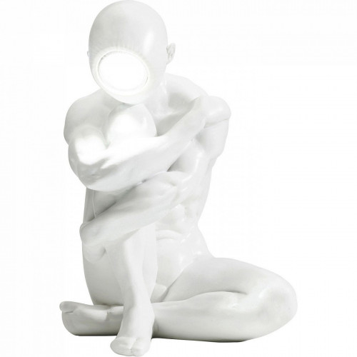 лампа настольная thinking man белая в Таганроге