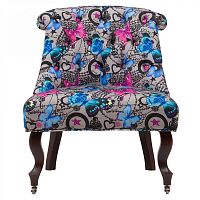 кресло мягкое amelie french country chair бабочки в Таганроге