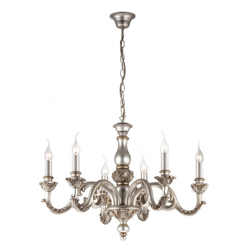 подвесная люстра ideal lux giglio sp6 argento в Таганроге