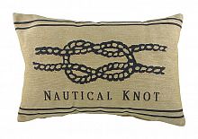 подушка с морским узлом nautical knot natural в Таганроге