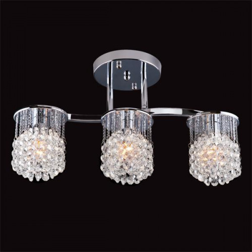 потолочная люстра eurosvet 3222/3 хром strotskis в Таганроге