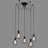 подвесная люстра arte lamp a1109sp-5bk в Таганроге
