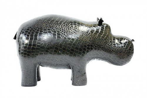 банкетка пуф бегемот черный в Таганроге