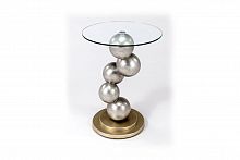 стол журнальный silver balls хром в Таганроге