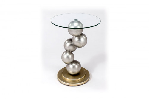 стол журнальный silver balls хром в Таганроге
