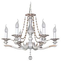 подвесная люстра idlamp eloisa 259/6-whiteplatina в Таганроге