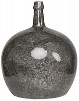 ваза настольная anaconda grey bottle wide в Таганроге