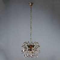 подвесная люстра ambiente alicante 8888/3 cl pb tear drop в Таганроге