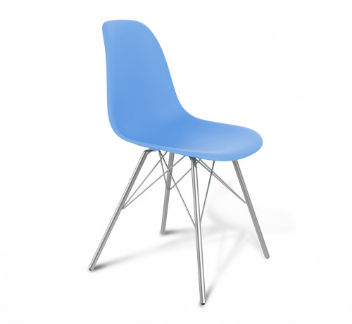 стул dsr голубой s37 (eames style) в Таганроге