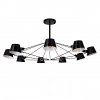 подвесная люстра freya abigail fr5038-cl-09-b черная в Таганроге