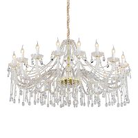 подвесная люстра omnilux ladispoli oml-89003-20 прозрачная в Таганроге