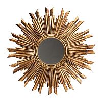 зеркало-солнце золотое диаметр 60 см sunburst vintage в Таганроге