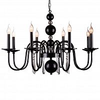 подвесная люстра newport 32208/c black черная в Таганроге