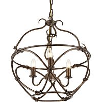 подвесная люстра arte lamp bellator a8960sp-3ga медь в Таганроге