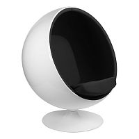 кресло eero aarnio style ball chair черное в Таганроге