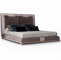 кровать двуспальная 180х200 серая tecni nova wood в Таганроге