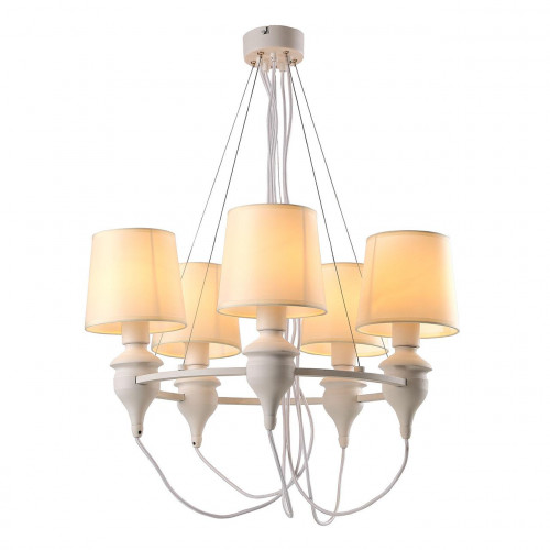 подвесная люстра arte lamp sergio a3326lm-5wh в Таганроге