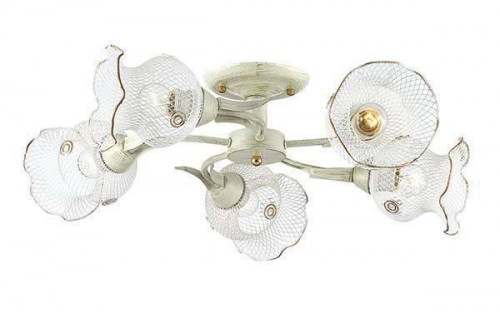 потолочная люстра lumion rozetta 3108/5c белая в Таганроге
