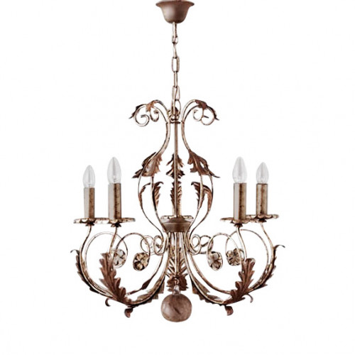люстра 4962/5_v0580 от mm lampadari коричневая в Таганроге