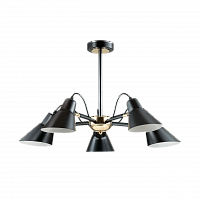 потолочная люстра lumion naomi 3709/5c черная в Таганроге