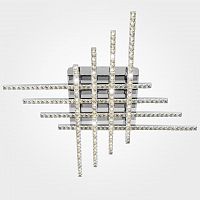 потолочный светодиодный светильник eurosvet soprano 90041/8 хром в Таганроге