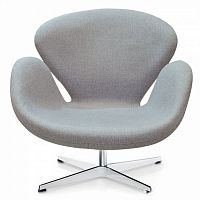 кресло swan chair темно-серое в Таганроге