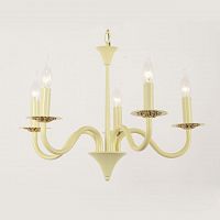 подвесная люстра lucia tucci messina 1890.5 cream white в Таганроге