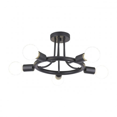 потолочная люстра arte lamp a6063pl-5bk в Таганроге