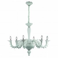 подвесная люстра ideal lux ca rezzonico sp6 bianco в Таганроге