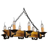 подвесная люстра arte lamp taverna a9525lm-6br в Таганроге