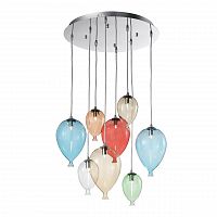 подвесная люстра ideal lux clown sp8 color в Таганроге