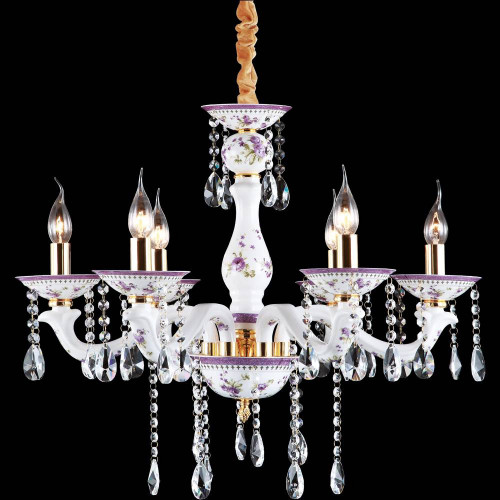 подвесная люстра arte lamp contessa a6613lm-6go в Таганроге