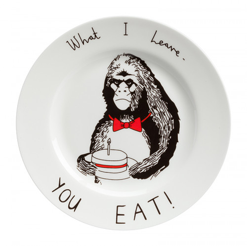 тарелка what i leave - you eat в Таганроге