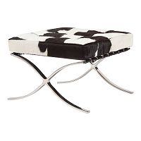 оттоманка barcelona stool бело-черная в Таганроге
