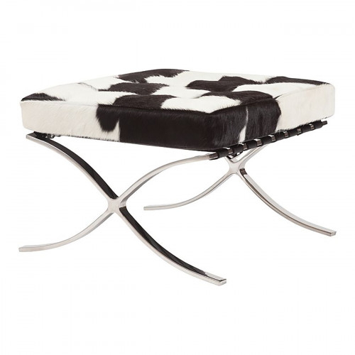оттоманка barcelona stool бело-черная в Таганроге