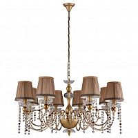 подвесная люстра crystal lux alegria sp8 gold-brown в Таганроге
