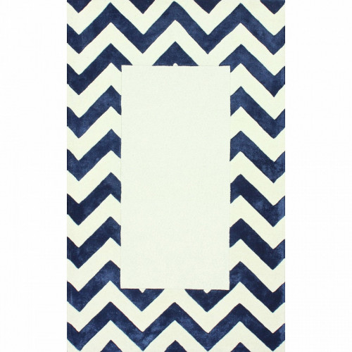 ковер zig zag синий с квадратом 160х230 в Таганроге