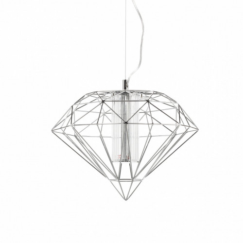 подвесной светильник polyhedra диаметр 40 хром в Таганроге