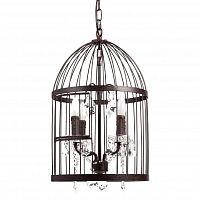люстра vintage birdcage (51*34*54) коричневая в Таганроге