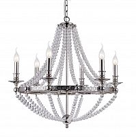 подвесная люстра crystal lux perugia sp6 хром в Таганроге