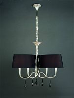 подвесная люстра mantra paola painted silver 3530 в Таганроге