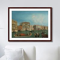 картина: venice, palazzo foscari and palazzo balbi, 1735г. в Таганроге