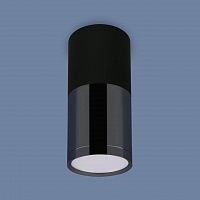 потолочный светодиодный светильник elektrostandard dlr028 6w 4200k черный матовый 4690389121999 в Таганроге