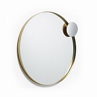 зеркало круглое золотое с дополнительным стеклом диаметр 76 см big ommy от la forma (ex julia grup) в Таганроге