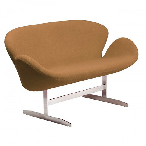 диван swan sofa прямой коричневый в Таганроге