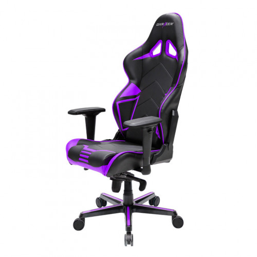 кресло геймерское dxracer racing черно-фиолетовое в Таганроге