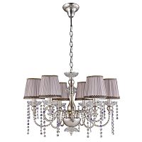 подвесная люстра crystal lux alegria sp6 silver-brown в Таганроге