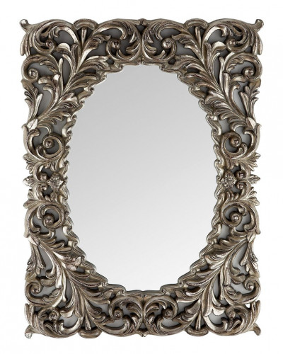 зеркало прямоугольное настенное серебро массимо florentine silver в Таганроге