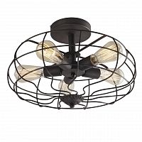 потолочная люстра divinare cottero 5002/05 pl-5 серая в Таганроге